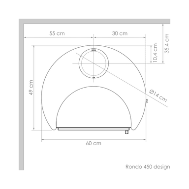 CALEFACTOR A LEÑA AMESTI RONDO 490 - 5