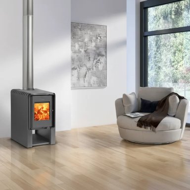 CALEFACTOR A LEÑA AMESTI SCANTEK 350 - 4