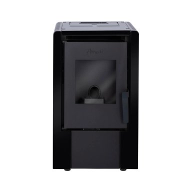 CALEFACTOR A PELLET AMESTI ITALY 6100 NEGRO SATINADO - 4