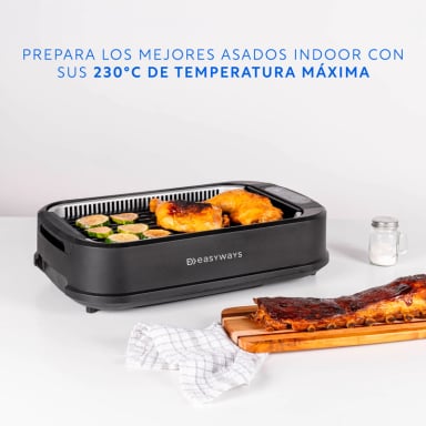 PARRILLA ELÉCTRICA SMOKELESS GRILL MASTER EASYWAYS - 7
