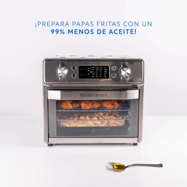 Freidora de Aire Horno Air Fryer Gourmet Pro 20 L EasyWays - 6
