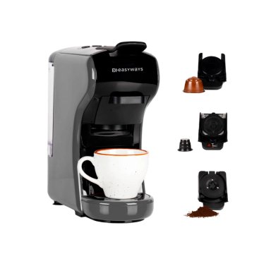 CAFETERA MILANO COFFEE 3 EN 1 GRIS EASYWAYS - 1