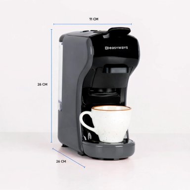 CAFETERA MILANO COFFEE 3 EN 1 GRIS EASYWAYS - 5