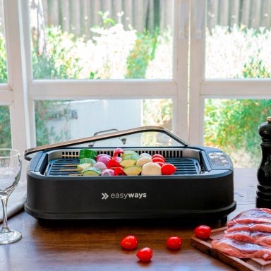 PARRILLA ELÉCTRICA SMOKELESS GRILL MASTER EASYWAYS - 4
