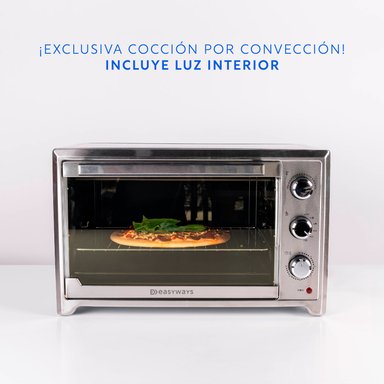 HORNO ELÉCTRICO OVEN MASTER 45 L + CONVECCIÓN Y SPIEDO - 8
