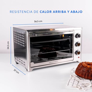 HORNO ELÉCTRICO OVEN MASTER 45 L + CONVECCIÓN Y SPIEDO - 9