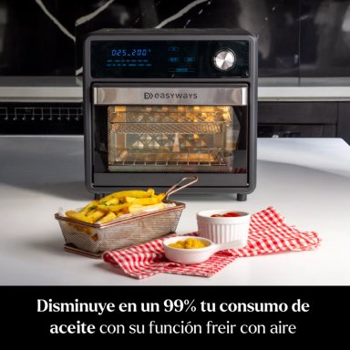 FREIDORA DE AIRE AIR FRYER CRUNCH 15 L EASYWAYS - 6