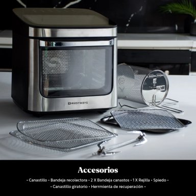 Freidora de Aire Horno Ventana Air Fryer Prime 12 L EasyWays - 3