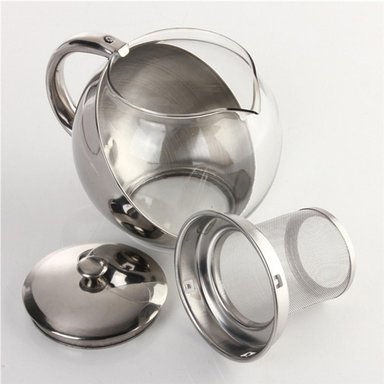 TETERA VIDRIO CON ACERO - 2