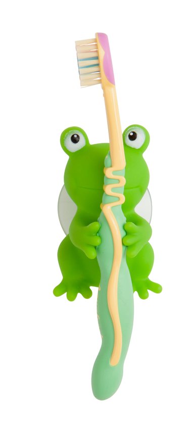 SUJETADOR PARA CEPILLO DE DIENTES (2 UNIDADES) - MOMMY'S HELPER - VERDE - 1