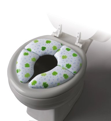 COBERTOR PARA INODORO PORTABLE - MOMMY'S HELPER - VERDE - 1
