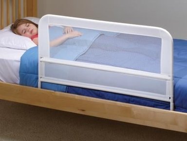 BARANDA PARA CAMA DE NIÑOS - KIDCO - BLANCO - 1
