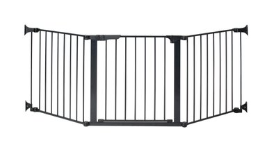 PUERTA SEGURIDAD KIDCO NEGRO AUTOCONFIGURABLE CON CIERRE AUTOMÁTICO (210 CM) - 1