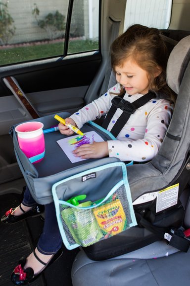 BANDEJA JL CHILDRESS 7217 VIAJE REGAZO 3 EN 1 Y SOPORTE TABLET GRIS - 2