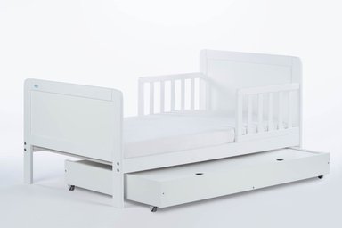 CAMA DREWEX D3917 MONTESSORI TRANSICION CAJONERA OLEX BLANCO 140 X 70 - 4