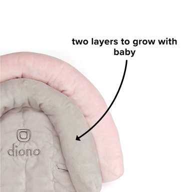 ALMOHADA DIONO APOYA CABEZA BEBÉ ROSADO 39 CM MULTICOLOR - 7
