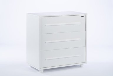 CÓMODA DREWEX D4181 BLANCO Y MUDADOR LULAYA - 1