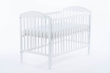 CUNA COLECHO DREWEX LULAYA MADERA BLANCO LATERAL AJUSTABLE (120 X 60) - 2