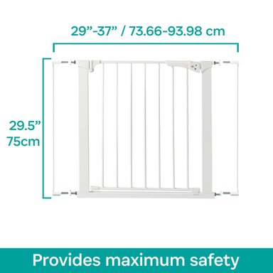 PUERTA SEGURIDAD KIDCO BLANCO A PRESION GATEWAY® PRESSURE PLUS (ANCHO 73.6CM - 93.9CM) - 5