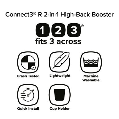 BUTACA 2 EN 1  DIONO CONNECT3 RXT - 5