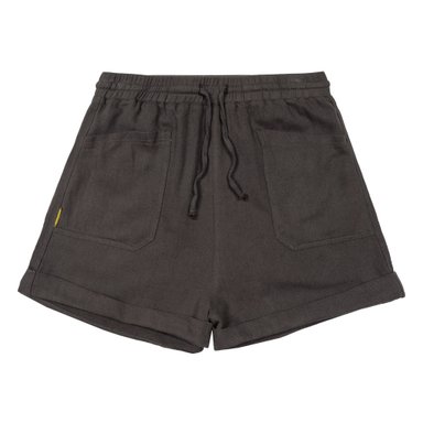 SHORT ALGODÓN REGULAR FIT MUJER GNOMO DARKGREY GURIP LINO - 1