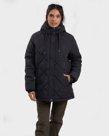CHAQUETA ECO NILEN MUJER BLACK GNOMO - 1