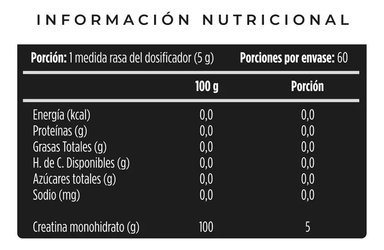 CREATINA NUTRAPHARM MICRONIZADA EN POLVO 300GR 60 PORCIONES - 2