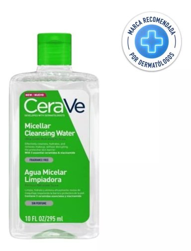 AGUA MICELAR CUERPO CERAVE 295 ML LIMPIADORA - 1