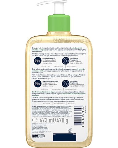 ACEITE CUERPO CERAVE 473 ML ESPUMOSO HIDRATANTE - 2