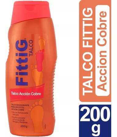 TALCO DESODORANTE FITTIG ACCIÓN COBRE 200G - 2