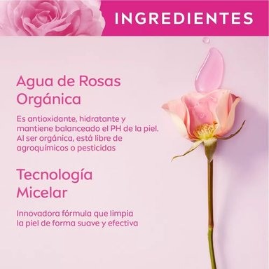 LIMPIADOR ROSTRO NIVEA 1 UNIDAD LECHE & TÓNICO MICELAR 2 EN 1 ROSE CARE 200 ML TODO TIPO PIEL - 5