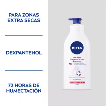 CREMA CUERPO NIVEA 1000 ML REGENERACIÓN INTENSIVA SERUM HUMECTACIÓN PROFUNDA - 4