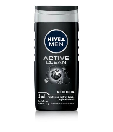 GEL DE DUCHA CORPORAL NIVEA 250 ML ACTIVE CLEAN DEEP - 1