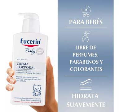 CREMA EUCERIN BABY CORPORAL 400ML - 2