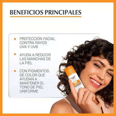BLOQUEADOR ROSTRO Y CUELLO EUCERIN 50 ML ANTI - MANCHAS PIGMENT CONTROL CLARO - 2