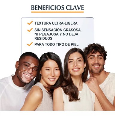 BLOQUEADOR ROSTRO Y CUELLO EUCERIN SPF 50 50 ML HYDRO FLUID - 2