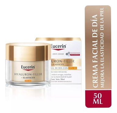 HIDRATANTE ROSTRO Y CUELLO EUCERIN SPF 30 30 ML HYALURON-FILLER + ELASTICITY CREMA DÍA - 1