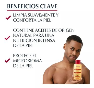 ACEITE DE DUCHA CUERPO EUCERIN 200ML PH5 - 2