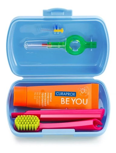 CEPILLO CURAPROX DIENTES TRAVEL ULTRA SUAVE COLORES SURTIDOS - 1