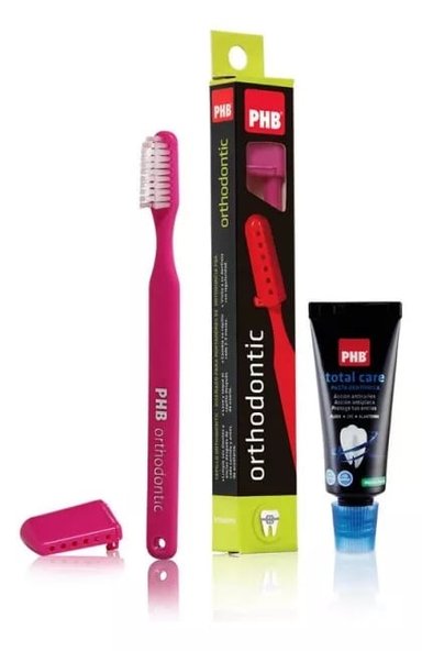 CEPILLO PHB ORTHODONTIC DENTAL + PASTA 15ML - 1
