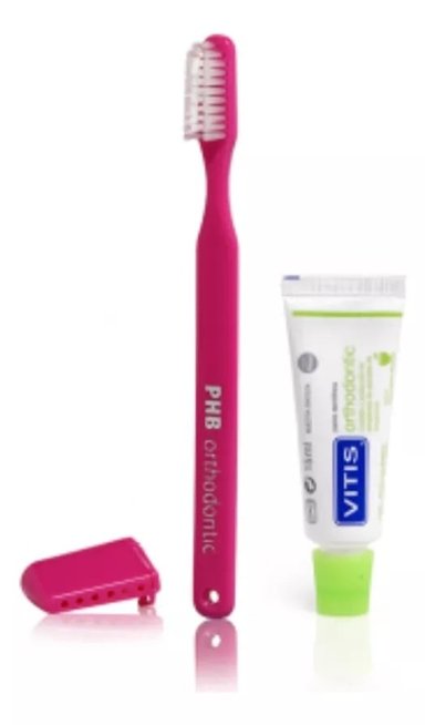 CEPILLO PHB ORTHODONTIC DENTAL + PASTA 15ML - 2