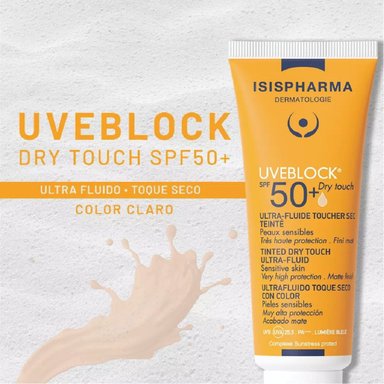 UVEBLOCK SPF50+ DRY TOUCH ISISPHARMA 40 ML - 3