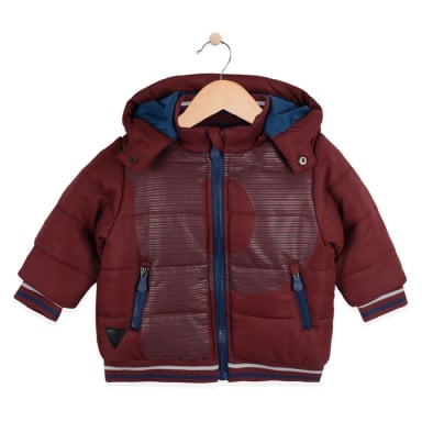 PARKA NIÑO PILLÍN PVR832BUR BEBÉ BURDEO - 1