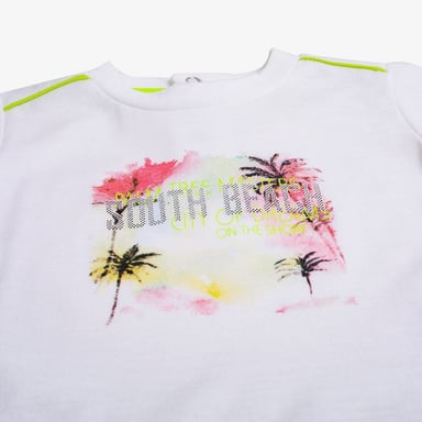 POLERA PALMERAS BLANCO PILLIN - 3