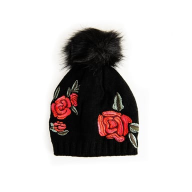 GORRO BEBÉ NIÑA PILLÍN NEGRO - 1