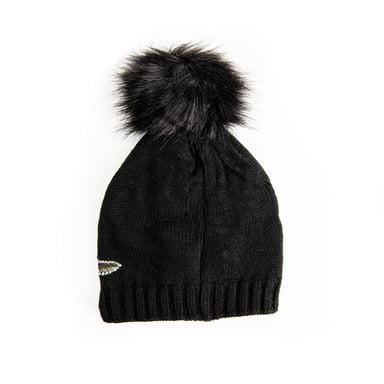 GORRO BEBÉ NIÑA PILLÍN NEGRO - 2
