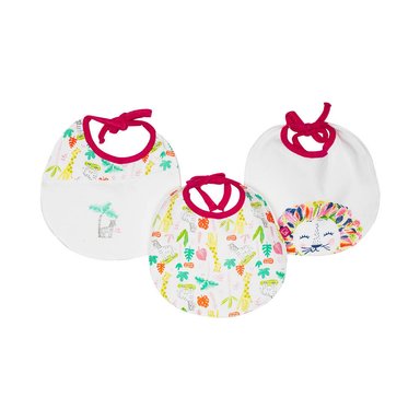 BABERO PILLÍN PVQ228SUR GAMUZA PACK 3PCS. BEBÉ COLORES MULTICOLOR - 1