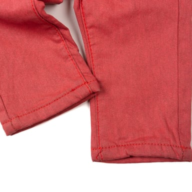PANTALÓN NIÑO PILLÍN ROJO BEBÉ - 3