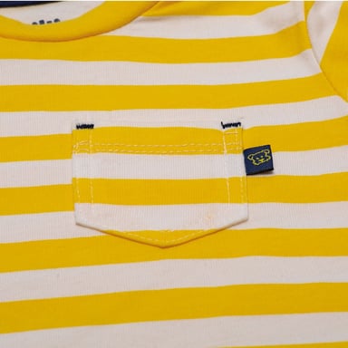 POLERA MANGA CORTA NIÑO PILLÍN PVU656AMA BEBE AMARILLO - 3