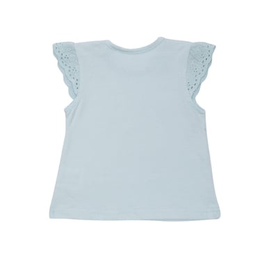 POLERA MANGA CORTA BEBE NIÑA TURQUESA PILLIN - 2